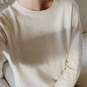 Jenni Kayne Everyday Crewneck Size XL Oatmeal NWT